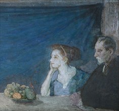 Portrait of Mr. and Mrs. Atherton Curtis with Still Life, n.d.