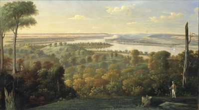 On the Ohio River, ca. 1840.