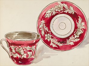 Cup and Saucer, c. 1936.