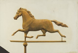 Running Horse Weather Vane, c. 1940.