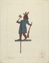 Indian Chief Weather Vane, c. 1938.