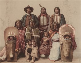 Ute Chief Severo and Family, c. 1885, published 1899.