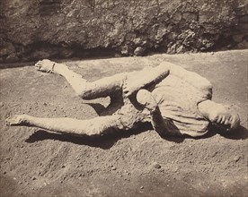 Impronte Umane, Pompei (Human Cast, Pompeii), 1873.