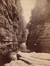 Ausable Chasm - Up the River from Table Rock, c. 1880.