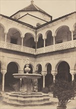 Espagne. Seville, Cour de la Maison Du Duc De Medina Celi dite Maison de Pilate, 1853.