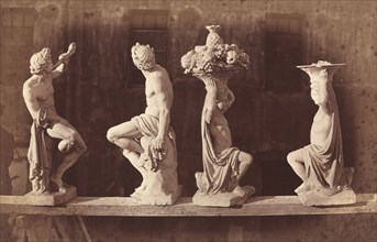 Four Statues, c. 1868.
