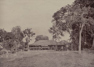 Rangoon: Mission House at Kemindine, November 1855.