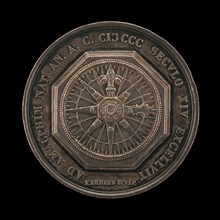 Compass Rose [reverse], second quarter 19th century.