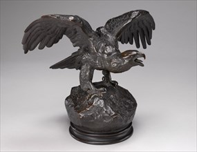Eagle with Wings Outstretched and Open Beak, model date unknown, cast after 1862.
