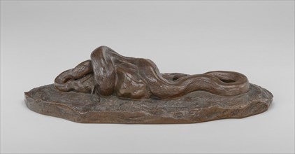 Python Swallowing a Doe, model 1840, cast possibly 1876/1914.