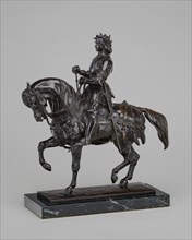 Charles VII the Victorious on Horseback, model c. 1844, cast 1860/1909.