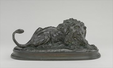 Lion Devouring a Doe, model 1837, cast by 1873.