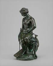Juno with Her Peacock, model c. 1840, cast after 1855.