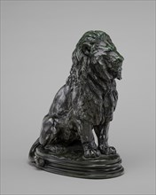 Seated Lion, model c. 1847, cast by 1873.