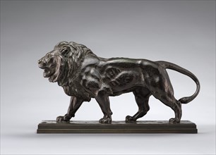 Walking Lion, model n.d., cast c. 1840/1873.