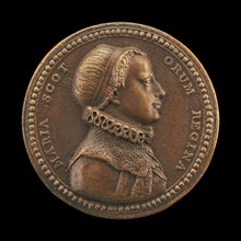 Mary Stuart, 1542-1587, Queen of Scots [obverse], 17th century.