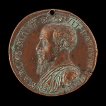 Marco Mantova Benavides, 1489-1582, Lawyer and Collector [obverse], c. 1520/1530.