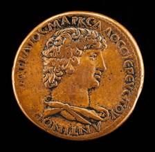 Antinous, died A.D. 130, Favorite of the Emperor Hadrian [obverse].