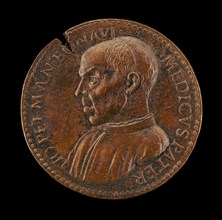 Giampietro Mantova Benavides, died 1520, Paduan Physician [obverse], 1520 or after.