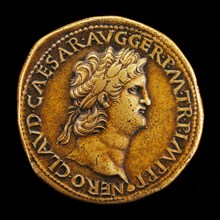 Nero, A.D. 37-68, Roman Emperor A.D. 54 [obverse].