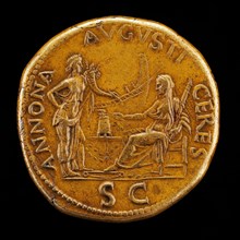 Ceres and Annona [reverse].
