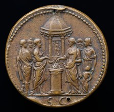 Empress and Five Women Sacrificing [reverse].