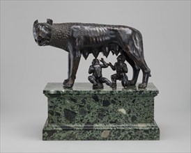 The Capitoline Wolf Suckling Romulus and Remus, late 15th - early 16th century.