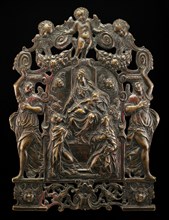 Pax with the Madonna of the Rosary, fourth quarter 16th century.
