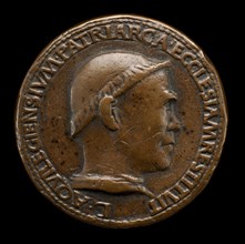 Lodovico Scarampi (Mezzarota), died 1465, Patriarch of Aquileia 1444 [obverse].