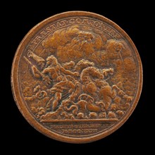 Neptune Contending with Four Winds [reverse], 1731.