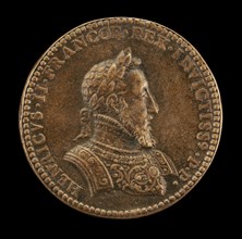Henri II, 1519-1559, King of France 1547 [obverse].