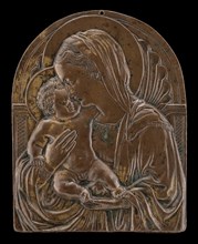 Madonna and Child before a Niche, mid 15th century.