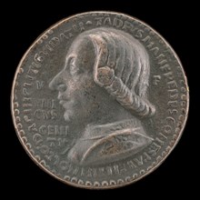 Taddeo di Guidacci Manfredi I, Count of Faenza and Lord of Imola 1449 [obverse], 1461.