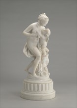 Venus and Cupid, model c. 1770s, carved early 19th century.