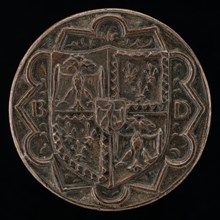 Shield of Este on Floriated Ground [reverse], c. 1475/1505.