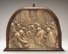 The Adoration of the Shepherds with Donor, c. 1540/1550. Possibly by Circle of Jean Mone.