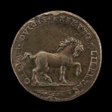 Horse Pawing the Earth [reverse], c. 1545.