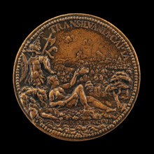 Conquest of Transylvania [reverse], c. 1562. Possibly by Annibale Fontana.