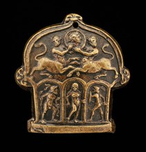 Part of a Sword Pommel (Centaur Supporting Medallion; Venus Flanked by Mars and Hercules).