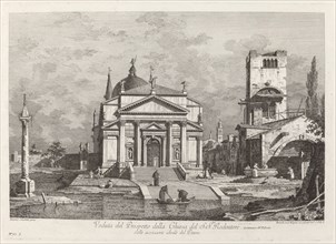 Veduta del Prospetto della Chiesa del SS. Redentore, 1742.