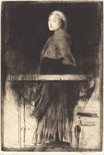 Woman in a Cape (La femme à la pèlerine), 1889.
