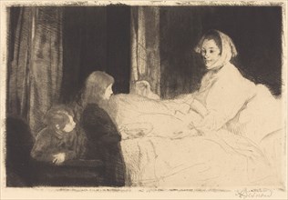 The Sick Mother (La mère malade), 1889.