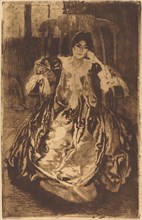 The Silk Gown (La Robe de Soie), 1887.