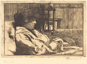 Woman Reading in the Studio (La Lecture dans l'atelier), 1887.