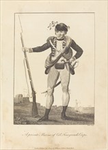 A private Marine of Col. Fourgeoud's Corps, 1793.