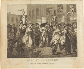May-Day in London, 1784.