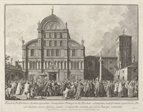 Visit of the Doge to San Zaccaria on Easter Day, 1763/1766.