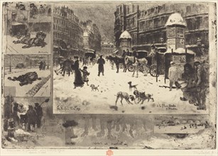 L'Hiver à Paris (Winter in Paris), 1879.