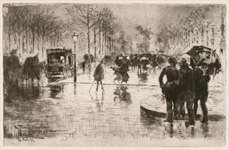 Le retour des artistes (The Return of the Artists), 1877.