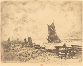 La Petite Marine - Souvenir de Medway (counterproof), 1879.